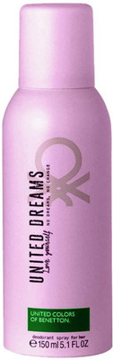 

Colors De Benetion United Dreams Love Yourself Deodorant Spray For Her Deodorant Spray - For Women(150 ml)