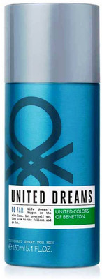 

Colors De Benetion United Dreams Go Far Deodorant Spray For Men Deodorant Spray - For Men(150 ml)