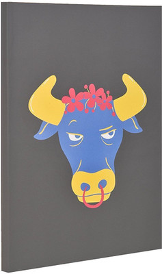 

CollarFolk Regular Journal(Printed Bull, Grey)