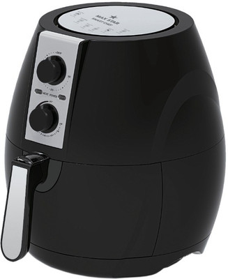 

Maxstar AF01 Smart Chef Air Fryer(2.5 L, Black and Silver)