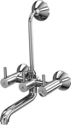 

Sheetal 1008 Flt Wall Mixer With Provision For Overhead Shower Cartridge Faucet(Wall Mount Installation Type)