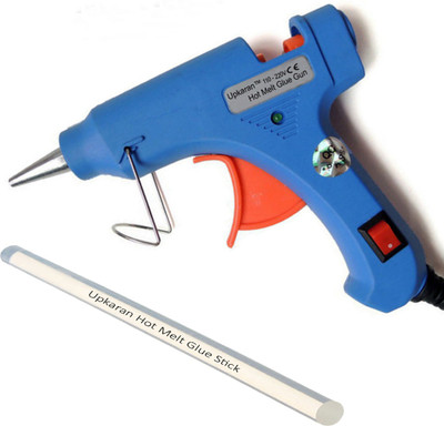 

Upkaran 20 Watt Glue Gun Combo of Hot Melt Glue Gun and 1 Hot Melt Glue Stick(8inch/20.3cm) Standard Temperature Corded Glue Gun(7 mm)