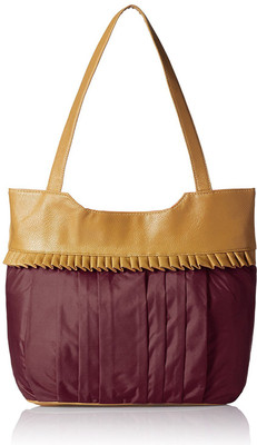 

Aisna Shoulder Bag(Maroon, Tan)