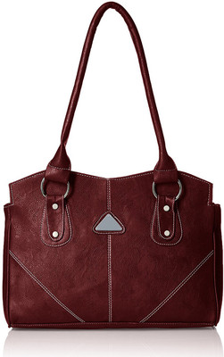 Aisna Hand-held Bag(Maroon)