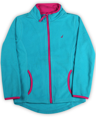 

Nautica Full Sleeve Solid Baby Girls Fleece Jacket, 480