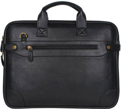 

Home Story 15.6 inch Expandable Laptop Messenger Bag(Black)