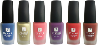 

Flickr VELVET MATTE NAIL POLISH Blue,Golden,Peach,Purple,Red,Nude(Pack of 6)