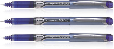 

Pilot Hi-tecpoint V5 Grip Roller Ball Pen(Pack of 3)