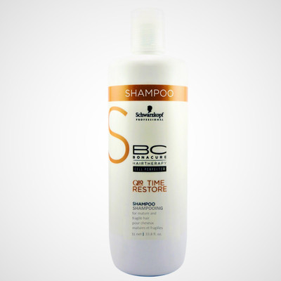 Schwarzkopf BC Bonacure Cell Perfector Q10 Plus Time Restore Shampoo(1000 ml)