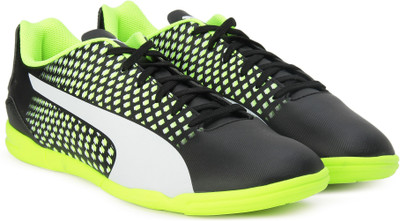 

Puma Adreno III IT Football Shoes For Men(Multicolor, Puma black-puma white-safety y