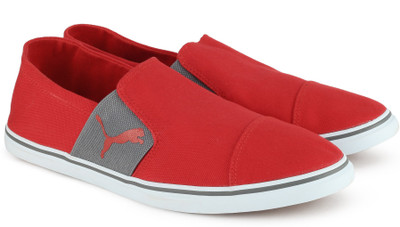 

Puma Elsu v2 Slip On IDP Sneakers For Men(Red, Grey, High risk red-castor gray
