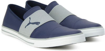 

Puma Alpha Slip on SL IDP Sneakers For Men(Blue, Grey, Blue depths-quarry
