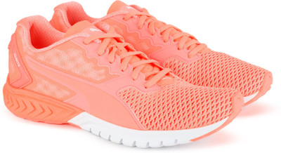 

Puma IGNITE Dual Mesh Wn s Running Shoes For Women(Orange, Nrgy peach-puma white