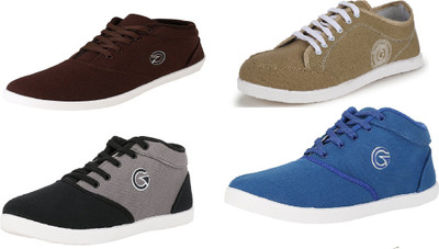 Globalite Gblobalite Casual Shoe Combo -009 Sneakers For Men(Brown)