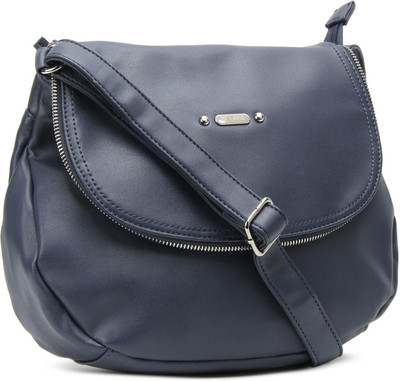 

Lavie Girls Casual Blue PU Sling Bag
