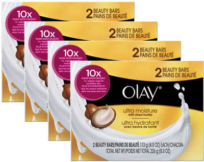 

Olay Ultra Moisture Beauty Bars Soap(133 g, Pack of 8)