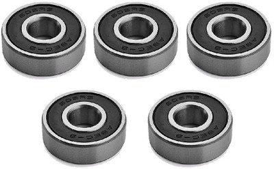 

Premsons 608 Ball Bearing for Hand Spinner Fidget Kit and Skateboard - Pack of 5 -, 22x10x7 mm Skate Bearings Toy Replacement Part(Black)