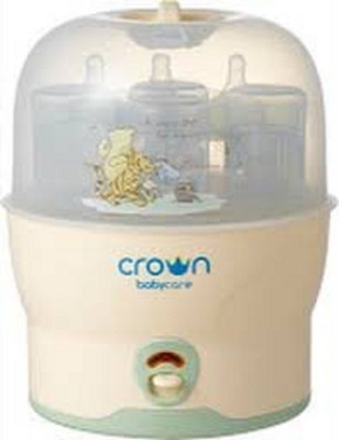 

N&M Crown Elegant 6 Bottle Electric Steam Sterilizer - 6 Slots(Green)
