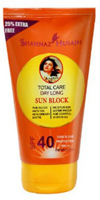 

Shahnaz Husain Nano Sun Block - SPF 40 PA+++(80 g)