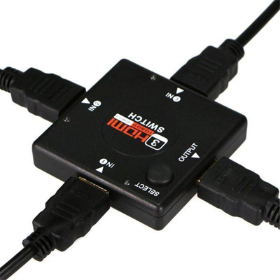 

VibeX ® 3 Port HDMI Switch High Speed™-Type-066 HDMI Connector(Black)