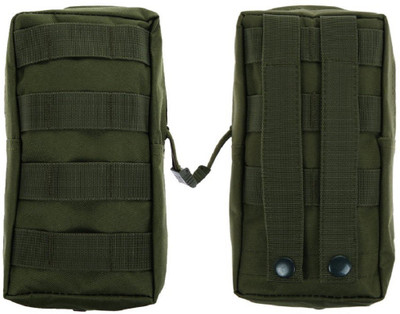 

Aeoss Outdoor Bag Zippered Bag Waist Pack Tactical Military Bag Molle Outdoor Camping Backpack Attached Bag Outdoor Bag Zippered Bag Waist(Green)