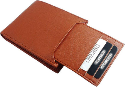 

Mundkar Boys Tan Artificial Leather Wallet(9 Card Slots)