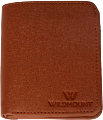 

Wildmount Men Tan Artificial Leather Wallet(7 Card Slots)