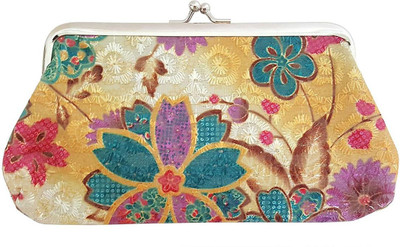 

Mehrunnisa Women Multicolor Canvas Money Clip(1 Card Slot), Bag2109