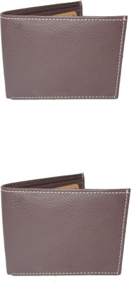 

Klaska Men Brown Artificial Leather Wallet(7 Card Slots)