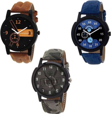 Ismart Leather combo 3 pcs for men Watch  - For Boys   Watches  (Ismart)