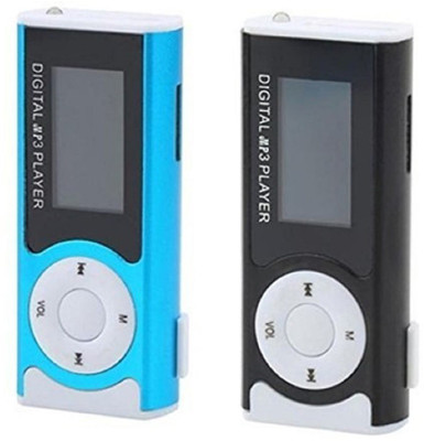 

CRETO mp3 player Latest best quality display mp3 With inbuilt mini torch, combo pack of 2 MP3 Player(Blue, Black, 1.5 Display)