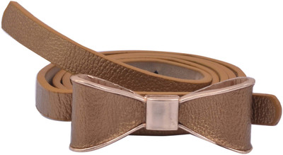 

Antiformal Women Casual, Party, Formal, Evening Brown Artificial Leather Belt, Black;blue;brown;grey