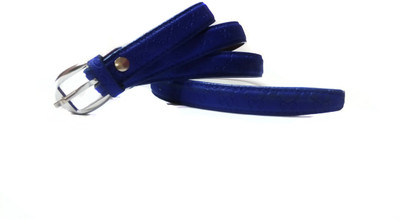 ARUNITA Women Casual Blue Artificial Leather Belt