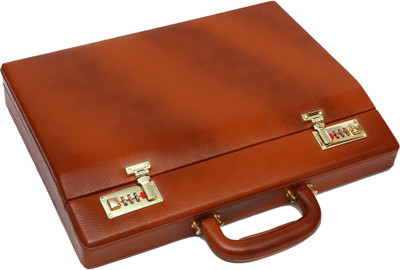 

Hammonds Flycatcher Golden Forest briefcase Medium Briefcase - For Men & Women(TAN)