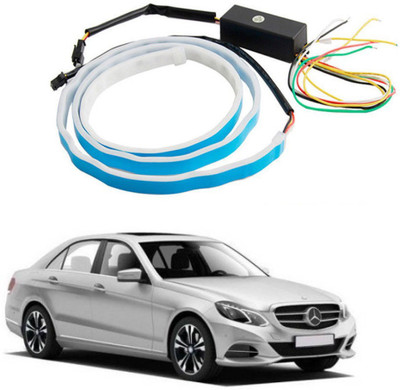 Auto Garh M72 MULTI COLOUR BRAKE LIGHT (DIGGY LIGHT) WITH BLUE LIGHT WHILE DRIVING,RED LIGHT FOR BRAKE,YELLOW LIGHT FOR INDIGATOR SUITABLE FOR E-Class Car Fancy Lights(Yellow, Red, Blue)