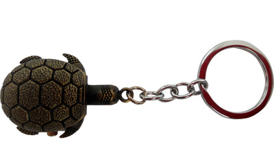 

JOSHISNEST Designer Vintage Tortoise pocket Watch Key Chain(Brown)
