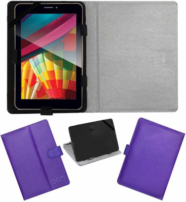 ACM Flip Cover for Iball Slide Q7271 Ips20 3g(Purple, Cases with Holder)