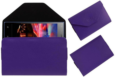ACM Pouch for Micromax Canvas Xpress 4G Q413(Purple, Cases with Holder, Pack of: 1)