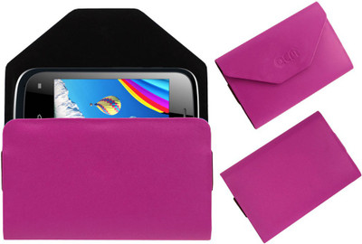ACM Pouch for iBall Andi 3.5F Grabit(Pink, Cases with Holder, Pack of: 1)