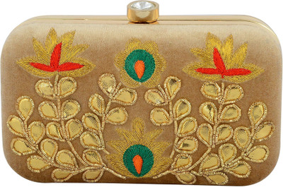 

Tooba Handicraft Party Multicolor Clutch