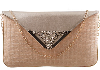 

ESBEDA Casual Gold Clutch