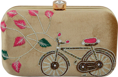 

Tooba Handicraft Party Multicolor Clutch