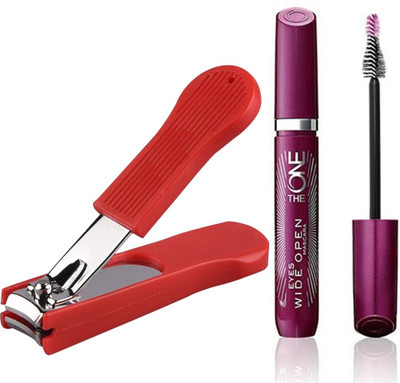 

Oriflame Sweden The ONE Eyes Wide Open Mascara 8ml ( Black - 31473 ) With Nail Cutter(Set of 2)