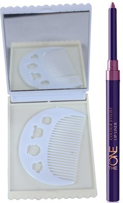

Oriflame Sweden The ONE Colour Stylist Lip Liner ( Clover Haze - 31436 ) With Comb & Mirror Set(Set of 3)