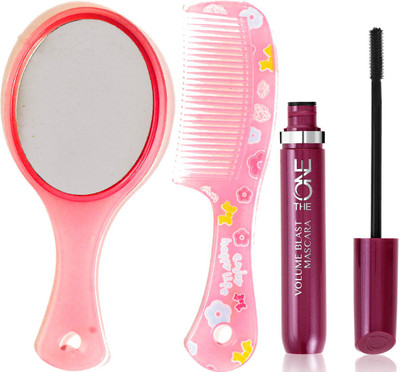 

Oriflame Sweden The ONE Volume Blast Mascara 8ml ( Black - 30460 ) With Mirror & Comb Set(Set of 3)