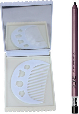 

Oriflame Sweden The ONE Gel Eye Liner Pencil 0.5g ( Black - 32091 ) With Comb & Mirror Set(Set of 3)