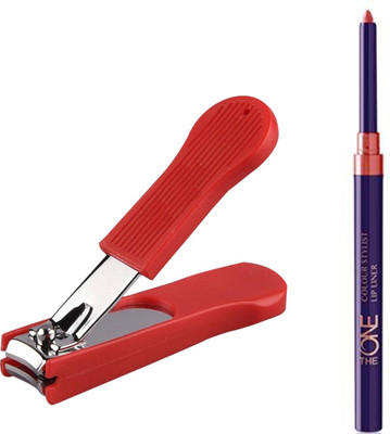 

Oriflame Sweden The ONE Colour Stylist Lip Liner ( Coral Ideal - 31438 ) With Nail Cutter(Set of 2)