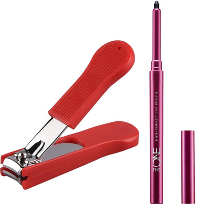 

Oriflame Sweden The ONE High Impact Eye Pencil 0.3g ( Onyx Black - 31557 ) With Nail Cutter(Set of 2)