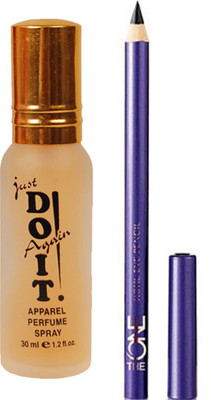 

Oriflame Sweden The ONE Kohl Eye Pencil 1.3g ( Black - 32291 ) With Just Doit Parfume 30ml(Set of 2)