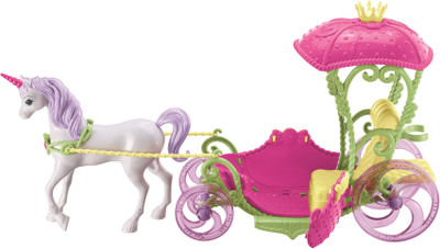 

Barbie Dreamtopia Sweetville Carriage(Multicolor)